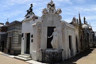 27 Mausoleum Of Rufina Cambaceres Who Was Placed Into The Coffin Alive Suffering From Catalepsy Recoleta Cemetery Buenos Aires